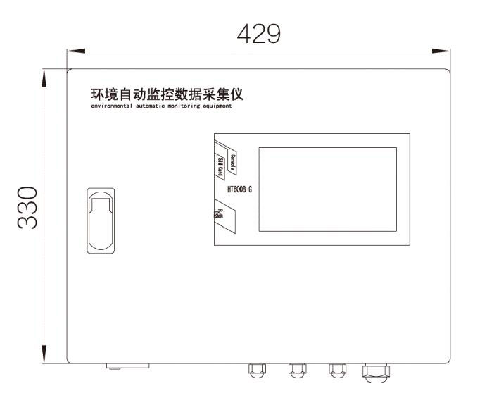 數據采集傳輸儀外形尺寸1