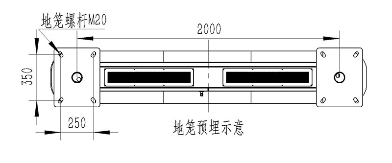 智能生態氣象監測系統地籠尺寸圖